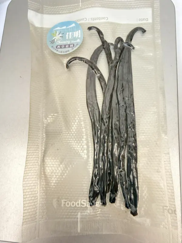 香草短莢(小家庭用2.2g~2.9g *6支)/包,波本莢