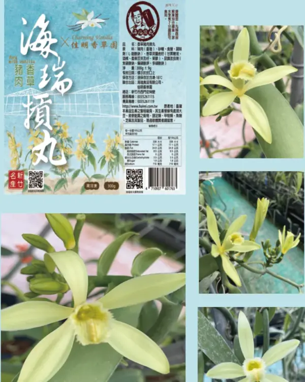海瑞香草豬肉摃丸300g 須黑貓低溫宅配